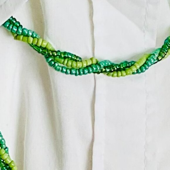 Multi-Strand Beaded Necklade - Picture 4 of 5